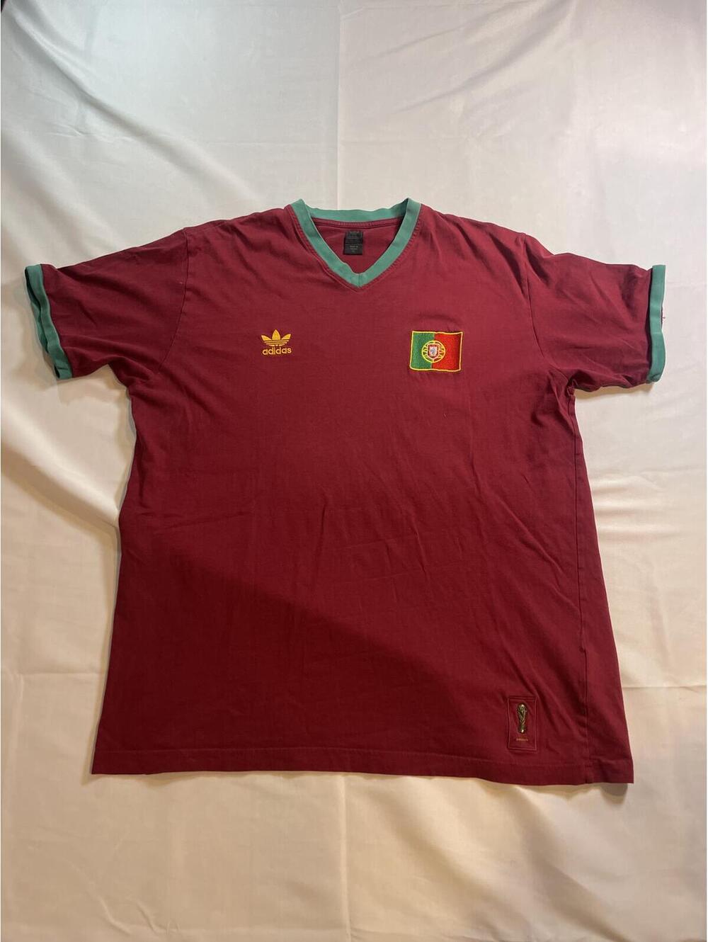 Men’s Adidas 1974 Vintage FIFA Retro Portugal Men’s Size XL